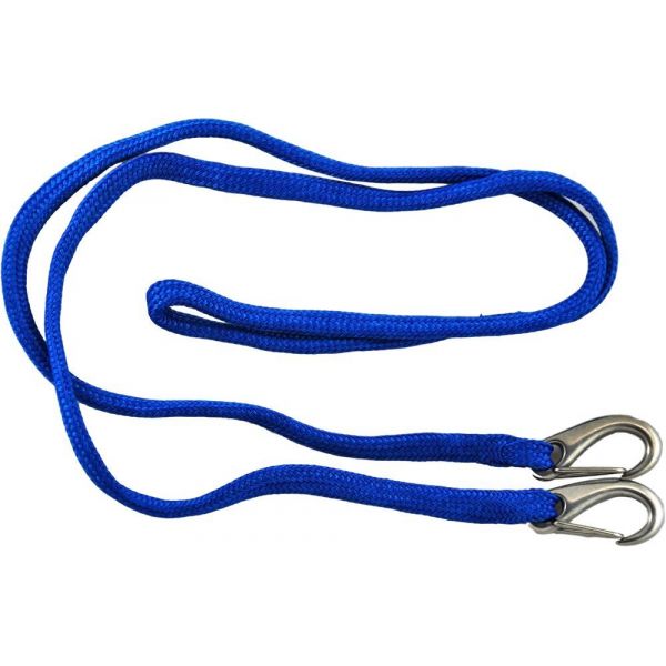 Smitty's Belts SafClip Safety Rope w/ Dual Clips - Blue