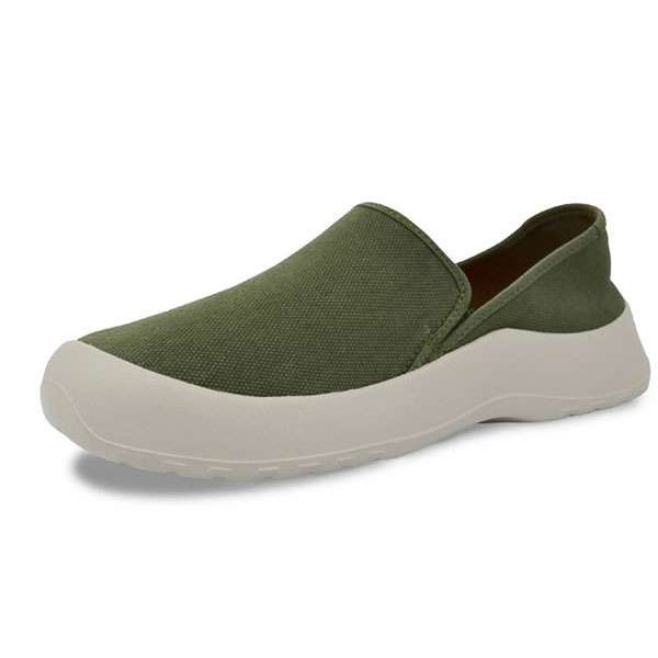 SoftScience Drift Canvas Slip On Shoes - Sage Green - M10/W12