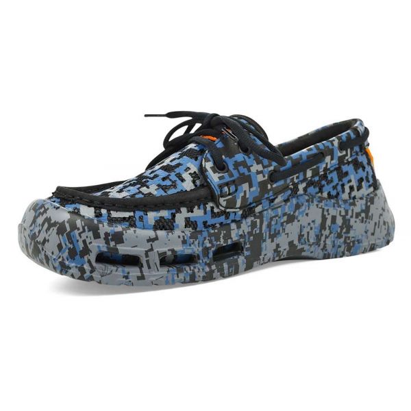 SoftScience Men's Fin 2.0 Fishing Shoe - Navy Digi Camo - Size 7