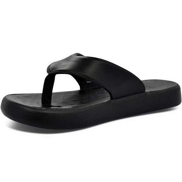 SoftScience Skiff Flip Flops - Black/Black - M4/W6