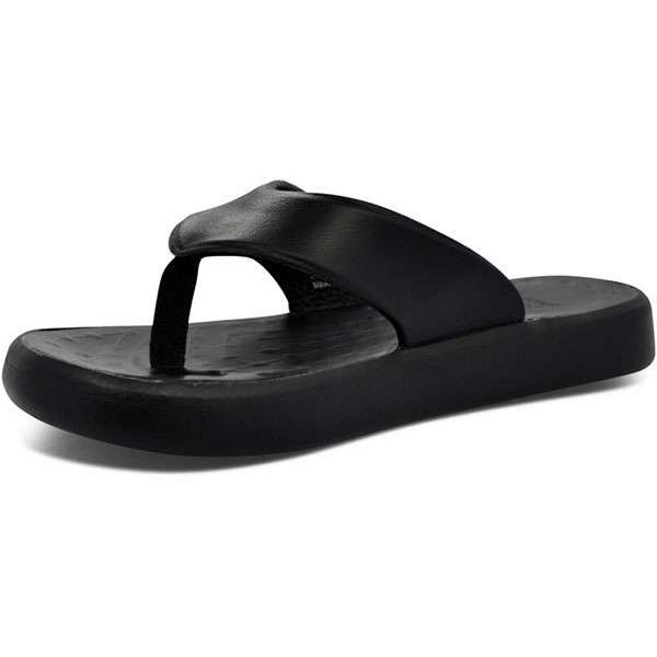 SoftScience Skiff Flip Flops - Black/Black - M9/W11