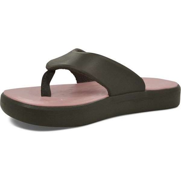 SoftScience Skiff Flip Flops - Charcoal/Light Pink - M8/W10