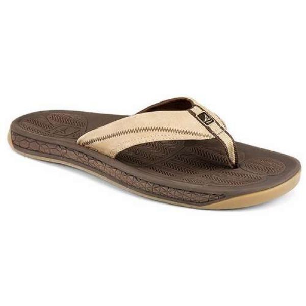 Sperry 0216143 Top Sider Sea Kite Thong Brown - Size 7M