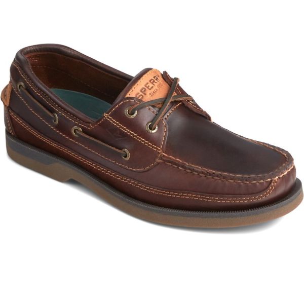 Sperry Mako 2-Eye Boat Shoe - Amaretto 10.5M