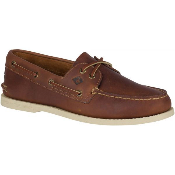 Sperry Authentic Original 2-Eye Pull Up Shoe - Tan - 7