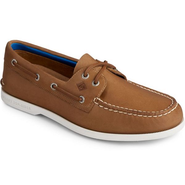 Sperry Authentic Original Plushwave Boat Shoe - Tan - 10.5