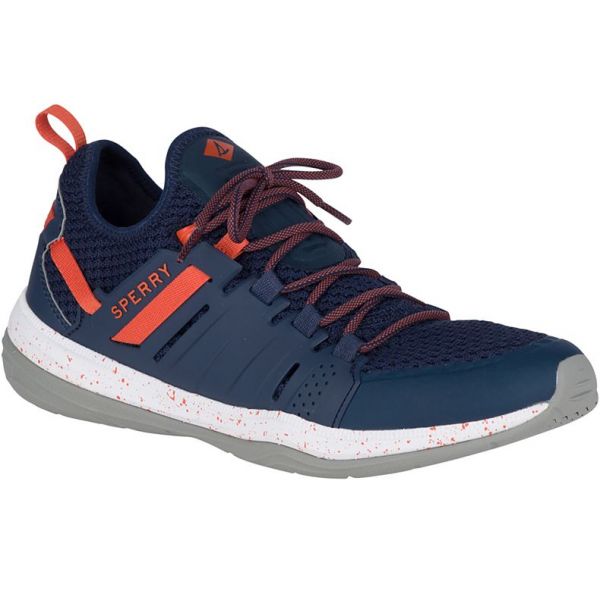 Sperry H2O Mainstay Shoe - Navy/Orange - 7