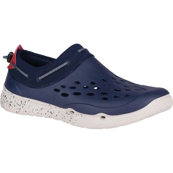 Sperry Men's Seafront Boat Shoe - Navy/Red - 10