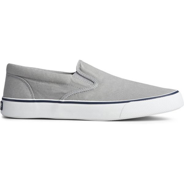 Sperry Striper II Slip On Shoe - Grey - 10.5