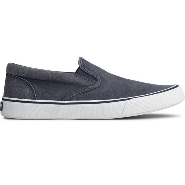 Sperry Striper II Slip On Shoe - Navy - 10.5