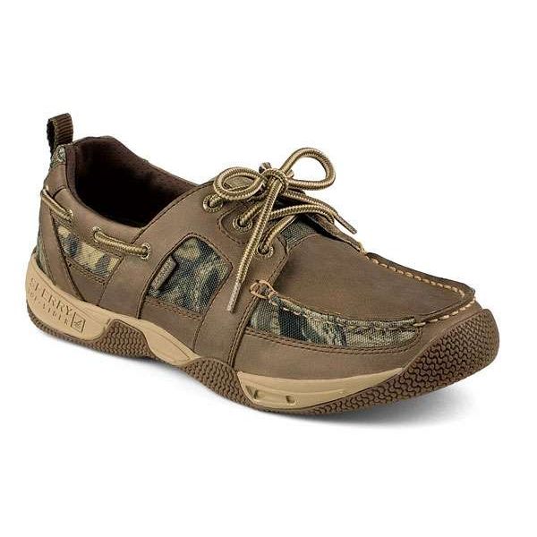 Sperry STS10532 Top-Sider Sea Kite Sport Moc Boat Shoe Brown/Camo - 9M