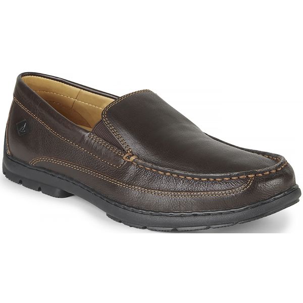 Sperry Gold Loafer Twin Gore Boat Shoe - Brown 11.5M