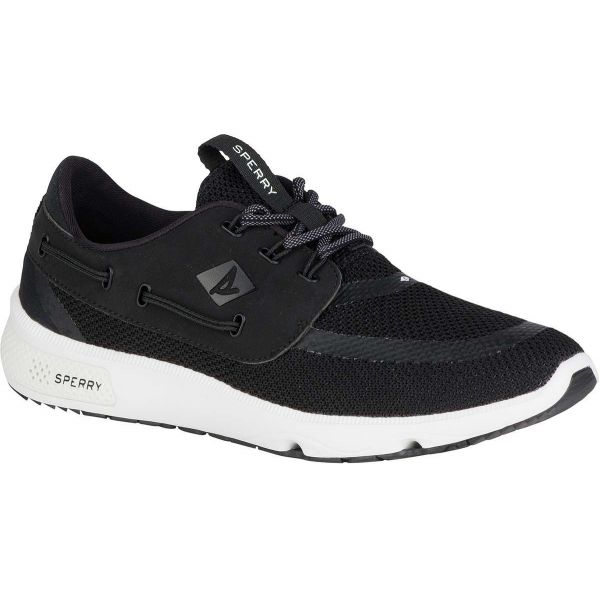 Sperry STS15524 7 Seas 3-Eye Boat Shoe - Black - Size 4