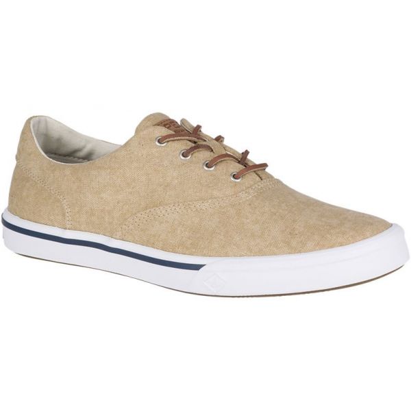 Sperry Men's Striper II CVO Salt Washed Sneaker - Chino - 12