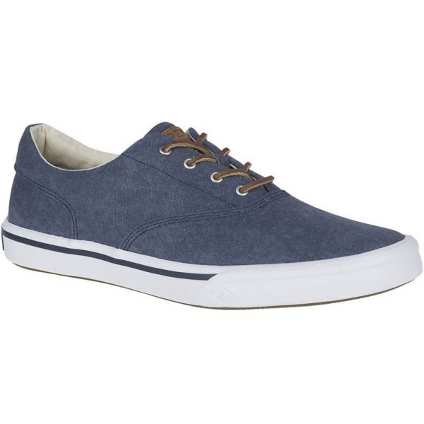 Sperry Men's Striper II CVO Salt Washed Sneaker - Navy - 7