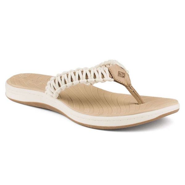 Sperry Women's Seabrook Current Thong Sandal - White - Size 9.5M