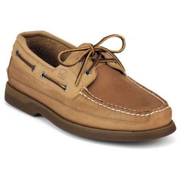 Sperry Top-Sider 0764043 Men's Mako 2-Eye Canoe Moc Boat Shoe Oak - 7M