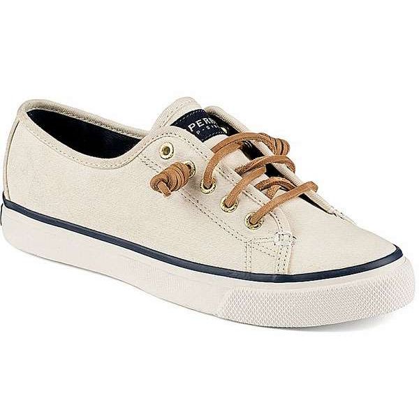 Sperry Top-Sider STS90549 Women's Seacoast Canvas Sneaker - Size 5M