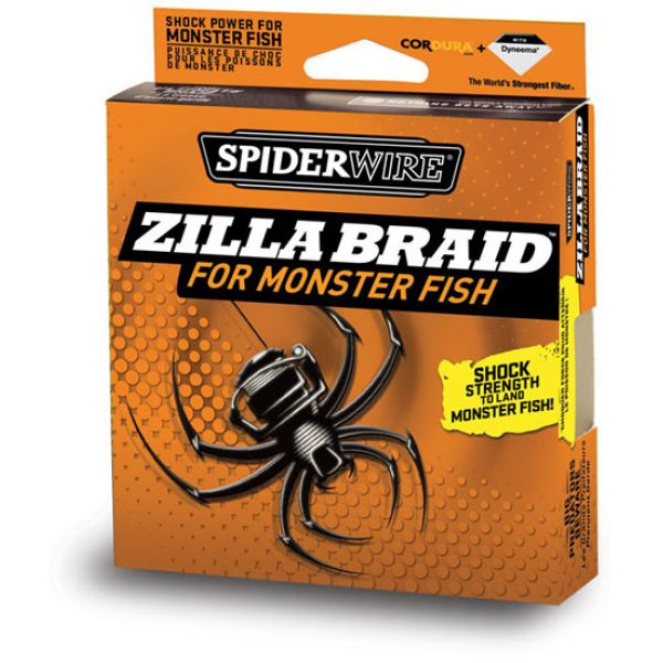 Spiderwire Zilla Braid 20lb-50lb 125yd Filler Spool