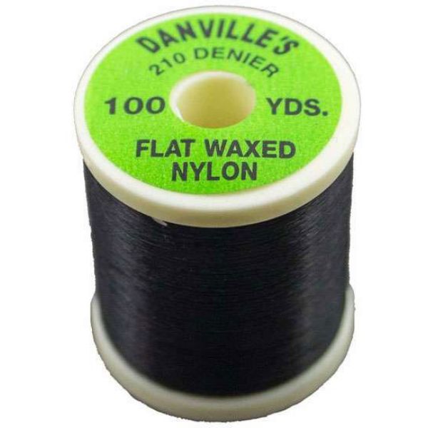 Spirit River Flat Waxed Nylon Thread Black