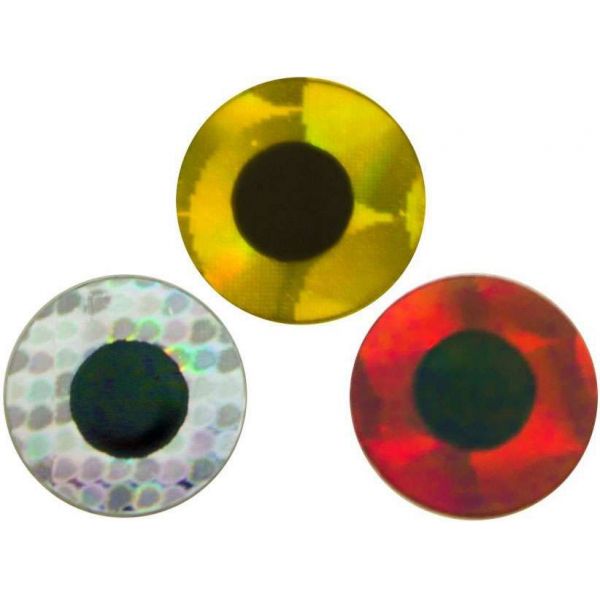 Spirit River Prismatic Tape Eyes Red - 3/16in