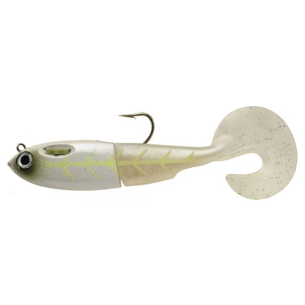 SpoolTek Fat Curly - 6in - XH - White Ghost