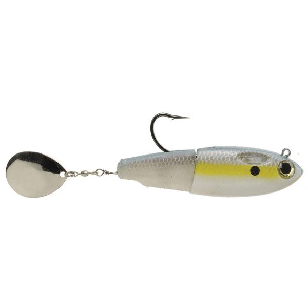 SpoolTek TailBlader - 5in - Sinking - Sexy Shad/Silver