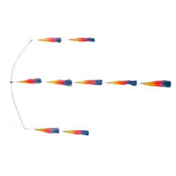 Sportfish 36in Spreader Bar w/ 9 - 9in Machine Rainbow