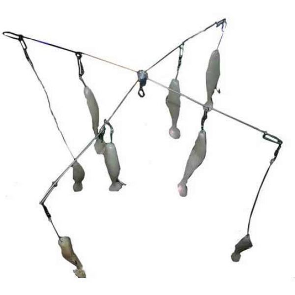 Sportfish Products SFP-SUR Shad Umbrella Rig Chartreuse