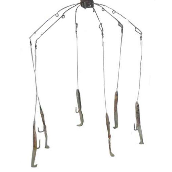 Sportfish Products SFP-ER6 6 Arm Eel Umbrella Rig