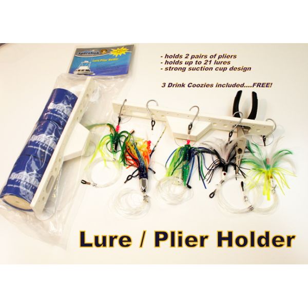 Sportfish SFP-LPH 3K Lure/Plier Holder w/ 3 Drink Koozies Accessories