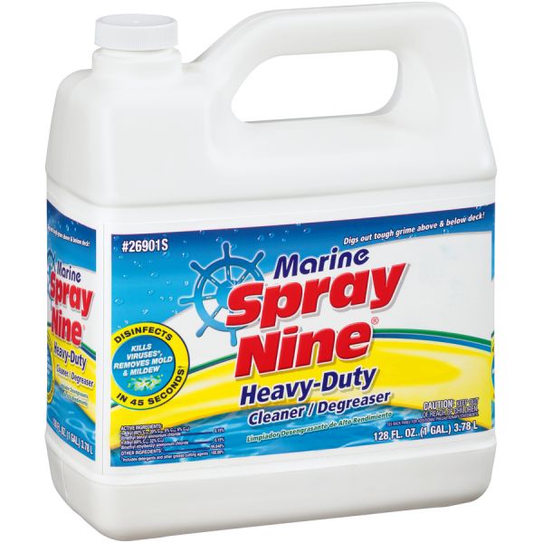 Spray Nine Marine Heavy Duty Cleaner / Degreaser - 1 Gallon - 2pk