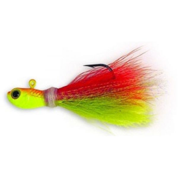 SPRO Baby Bucktail - Chartreuse/Orange