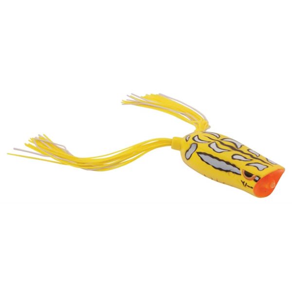 SPRO SBEPP60RYLW Bronzeye Popper Frogs Rainforest Yellow