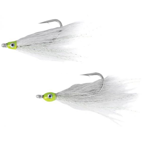 SPRO Bucktail Teaser Hooks - 2/0 - Glow