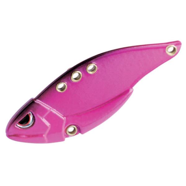 SPRO Carbon Blade TG Bait - 1/2oz - Chrome Pink/Blue