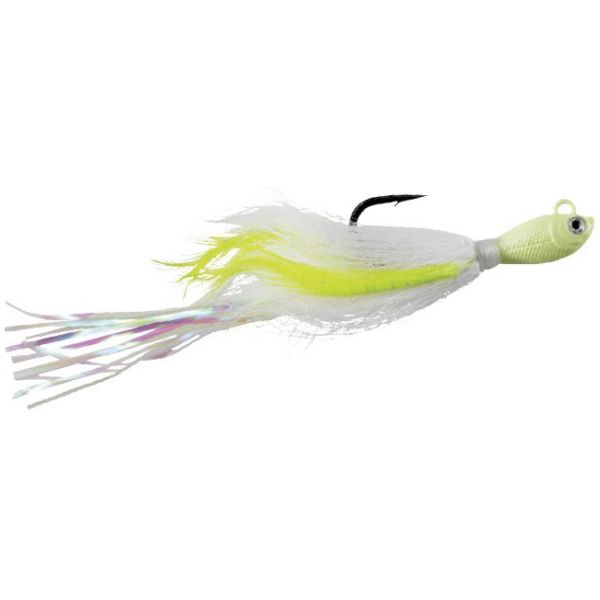 SPRO Power Bucktail Custom Jig - 1oz - Glow Sparkle