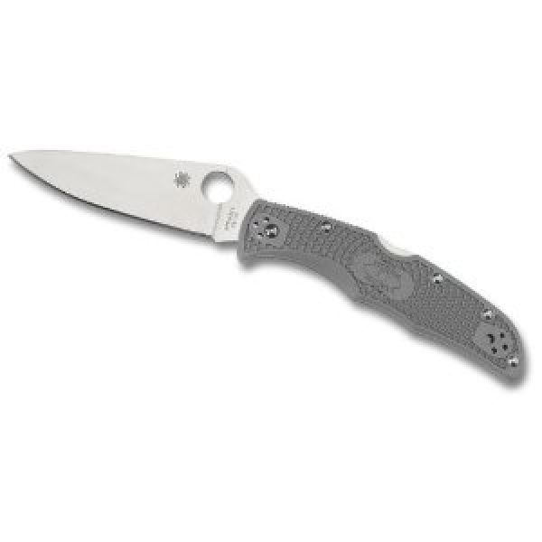 Spyderco C10FPGY Endura4 Lightweight Flat Ground Plain Edge Knife