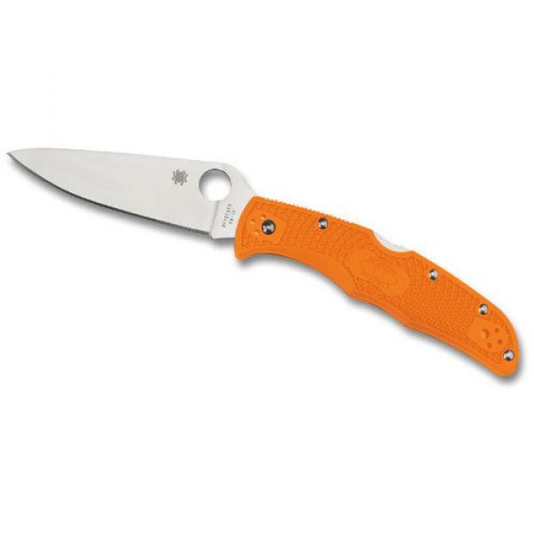 Spyderco C10FPOR Endura4 Lightweight Flat Ground Plain Edge Knife