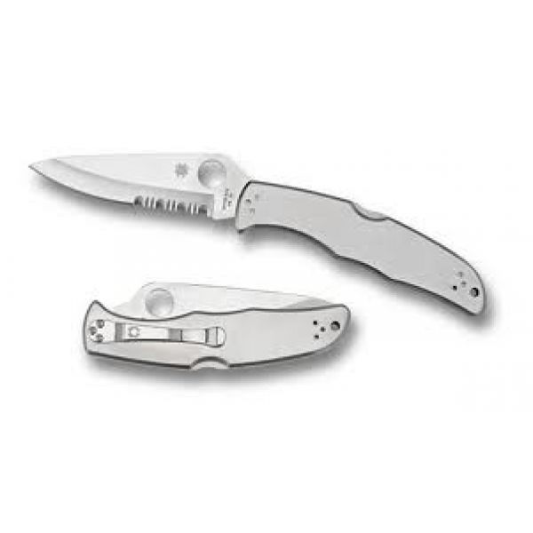 Spyderco C10PS Endura4 SS Combination Edge Knife