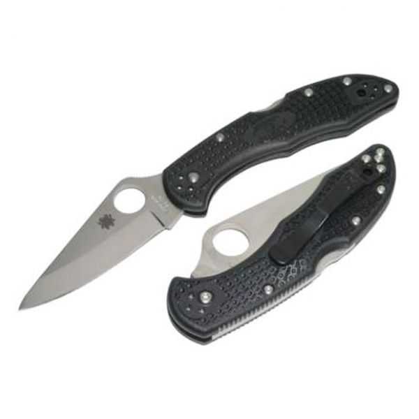 Spyderco C11PBK Delica4 Lightweight FRN Plainedge Knife