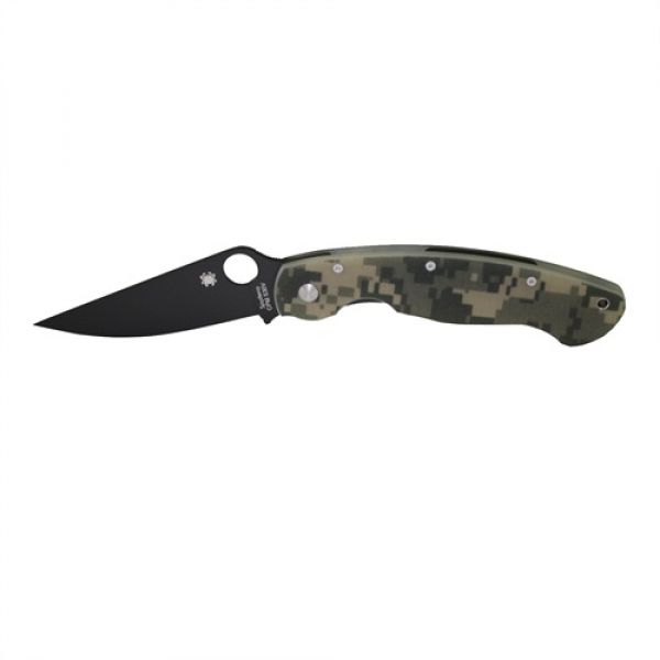 Spyderco C36GPCMOBK Military Model Plainedge Knife