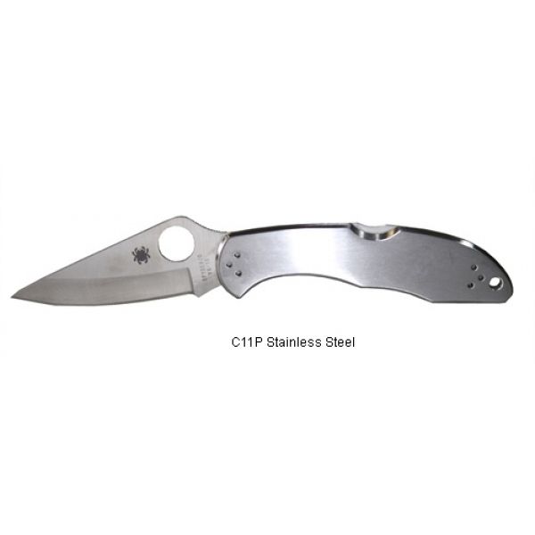 Spyderco Delica4 Lightweight Flat Plainedge Knives