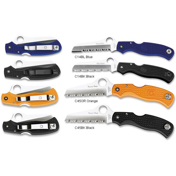 Spyderco Rescue Knives