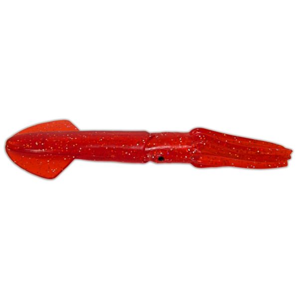 Squidnation Mauler Squid Lures 12in Blood Red