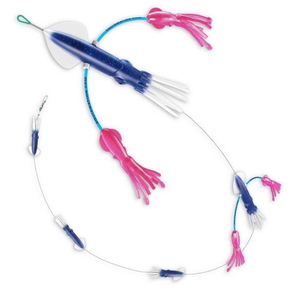 Squidnation Billfish Edition Flippy Floppy Thing Electric Blue/Pink