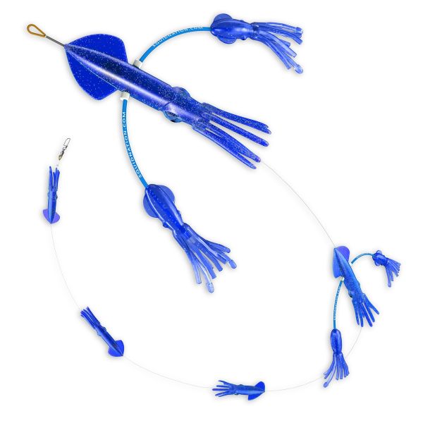 Squidnation Billfish Edition Flippy Floppy Thing Blue/Blue Sparkle