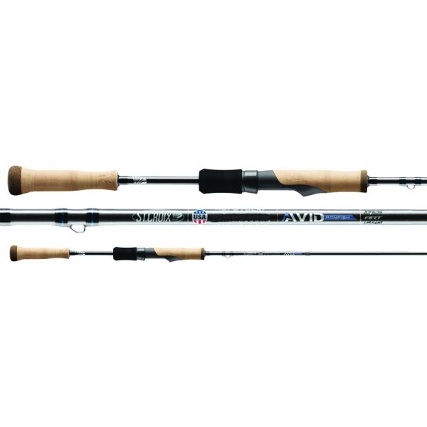 St. Croix ASPS60ULF Avid Panfish Spinning Rod