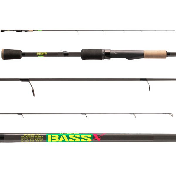 St. Croix BAS610MLXF Bass X Spinning Rod