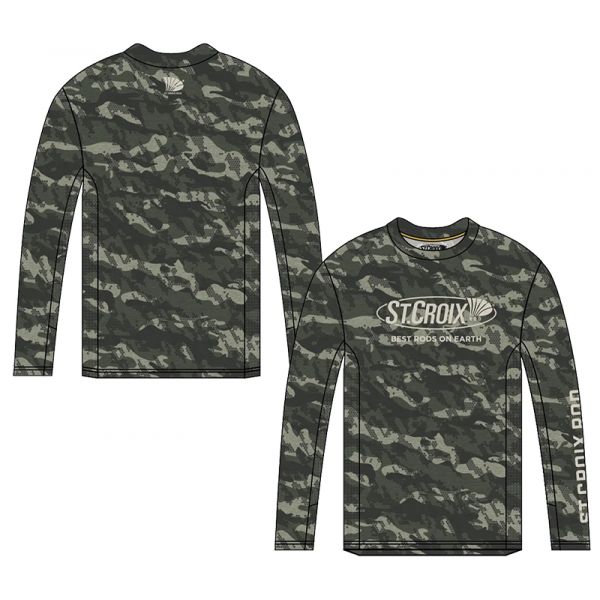 St. Croix Covert Performance Long Sleeve Shirt - Large